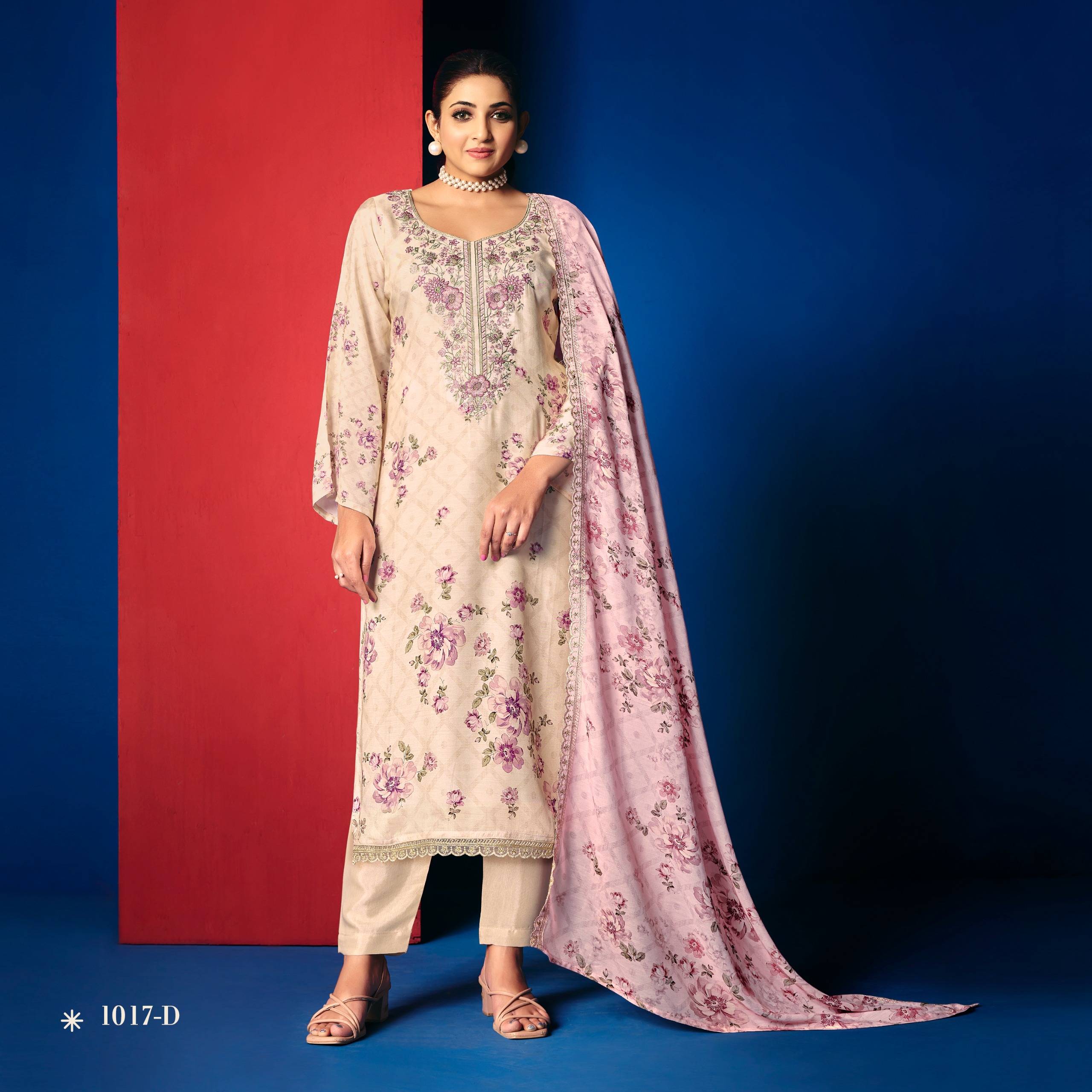 Maisha By Bela 1017 A To 1017 D Series Beautiful Suits Colorful Stylish Fancy Casual Wear & Ethnic Wear Pakistani cotton lawn At Wholesale Price